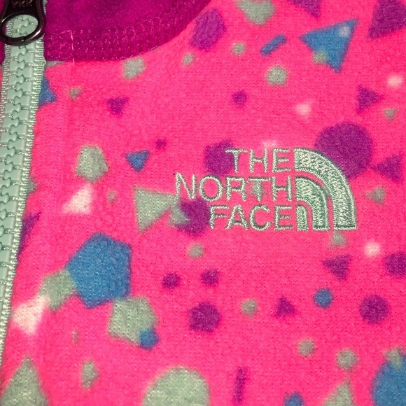 The North Face infant fleece jacket sz 3-6 mos - Picture 3 of 4